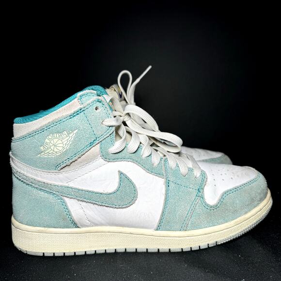 Size 6 - Nike Air Jordan 1 Retro High OG GS Turbo Green Men's Shoes